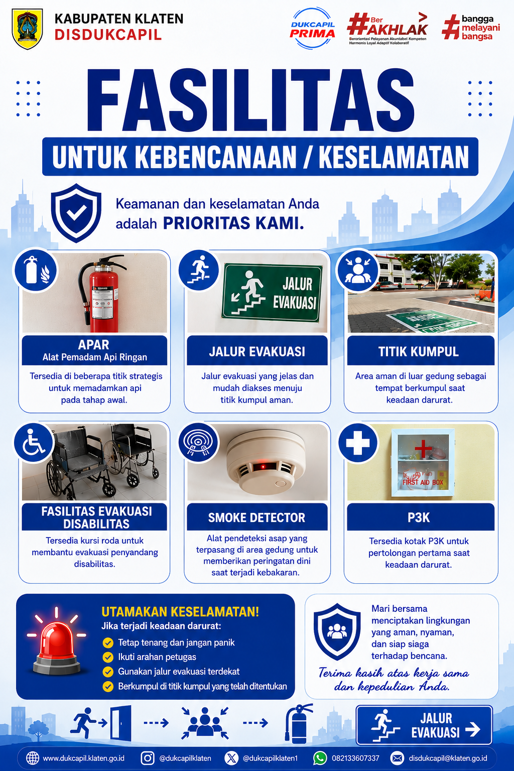 Fasilitas Kebencanaan dan Keselamatan